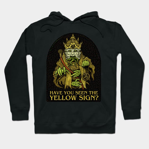 Trifaccia Yellow King - Azhmodai 2018 Hoodie by azhmodai